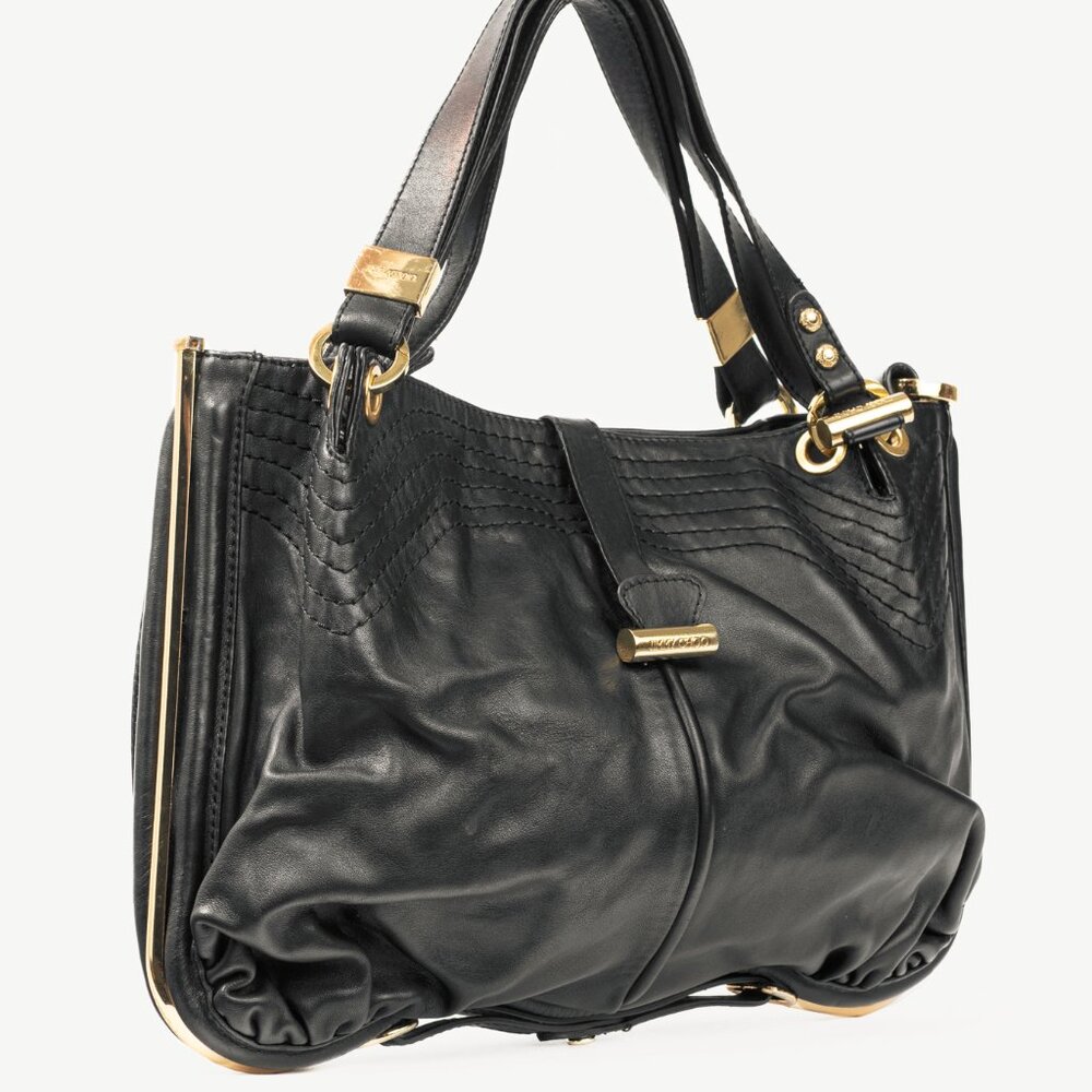 Jimmy Choo Alex Black Leather Hobo - Picture 2 of 15